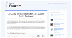 Desktop Screenshot of finestfaucets.com