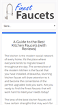 Mobile Screenshot of finestfaucets.com